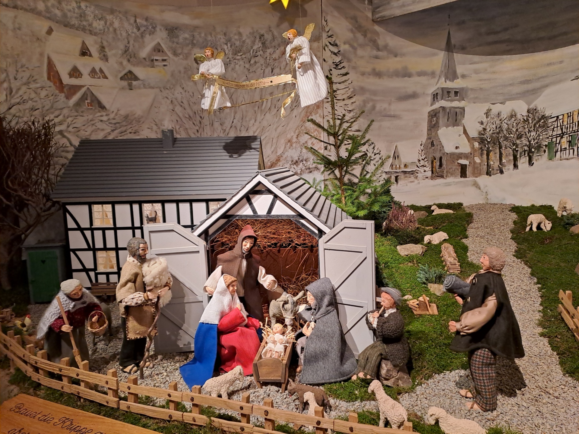 Milieukrippe 05 - Geburt
