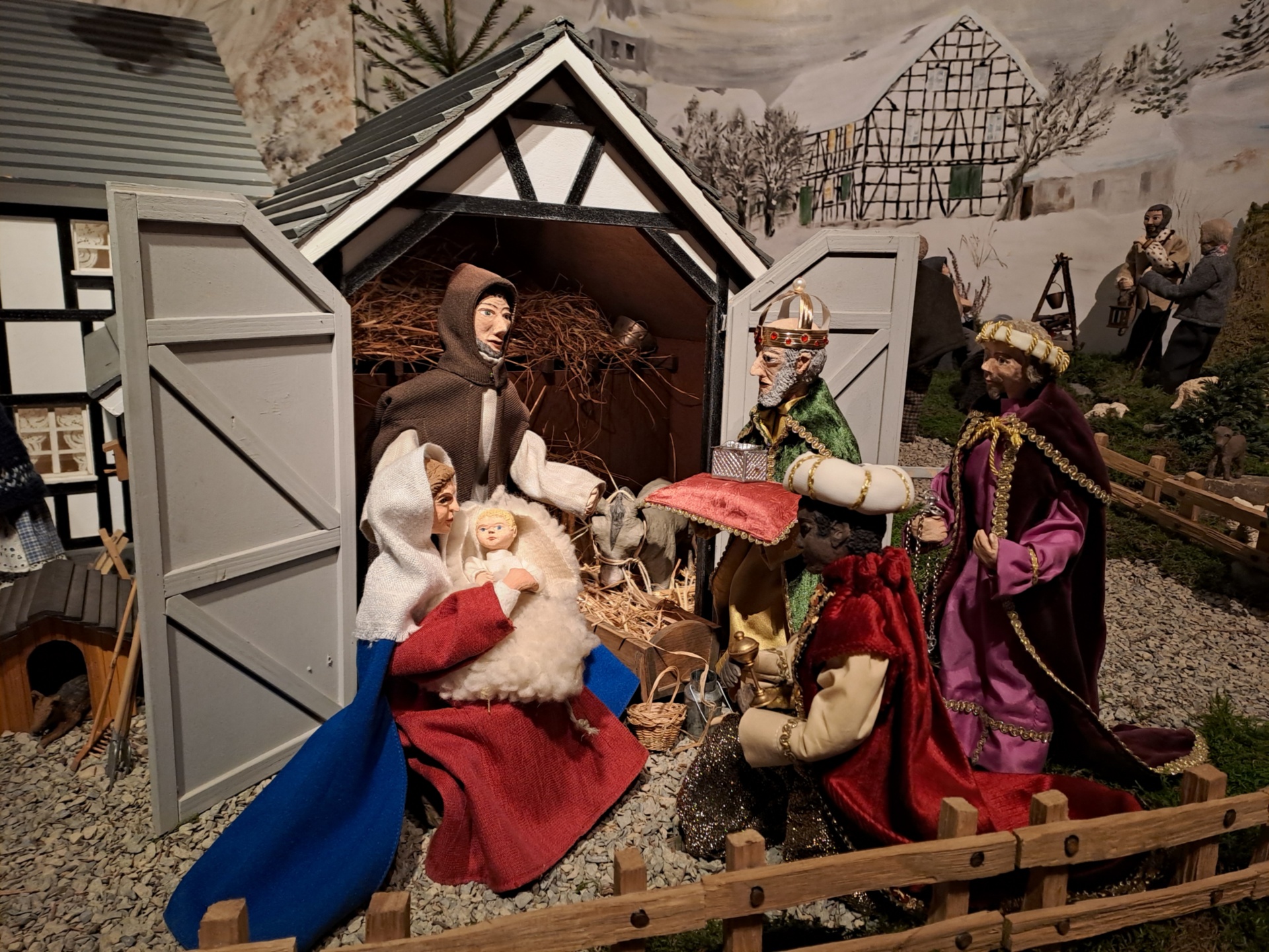 Milieukrippe 06 - Könige