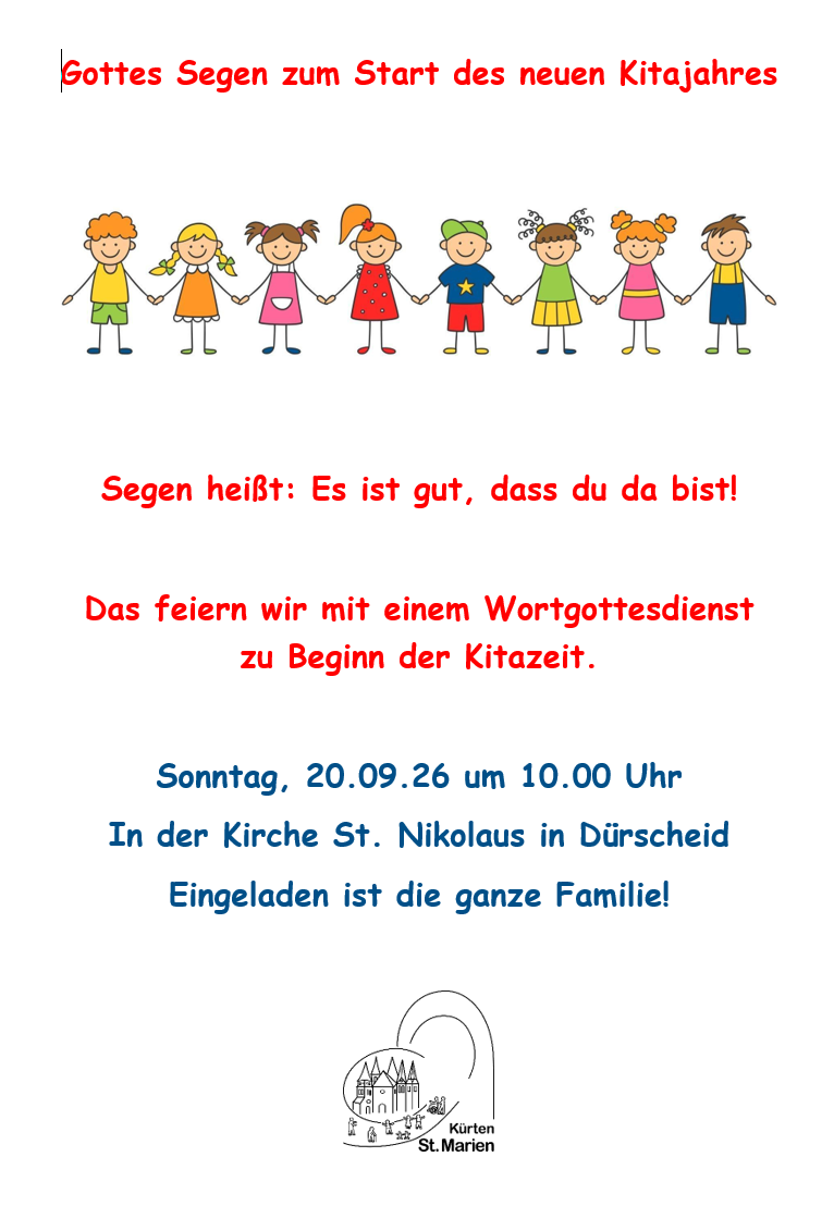 Kita - Gottesdienst - Dürscheid