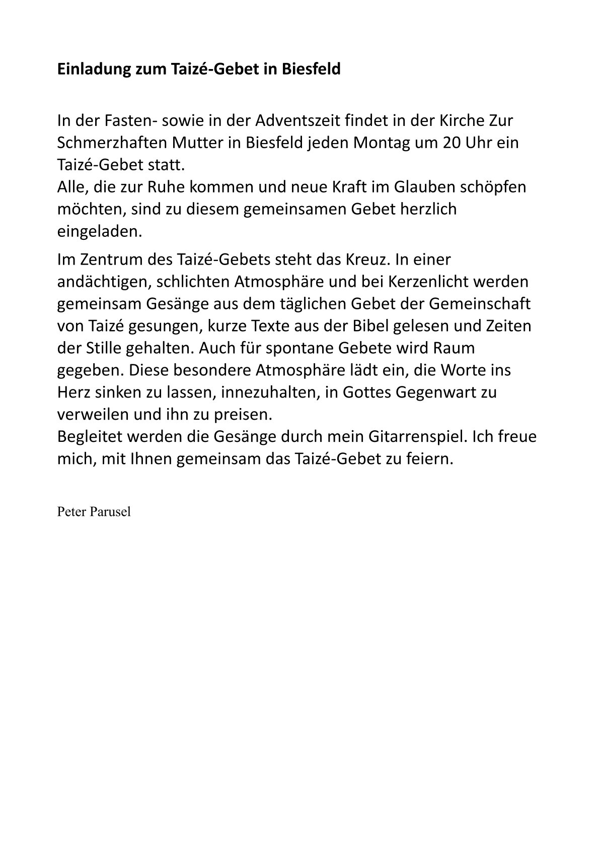 Einladung zum Taizé 2026-1