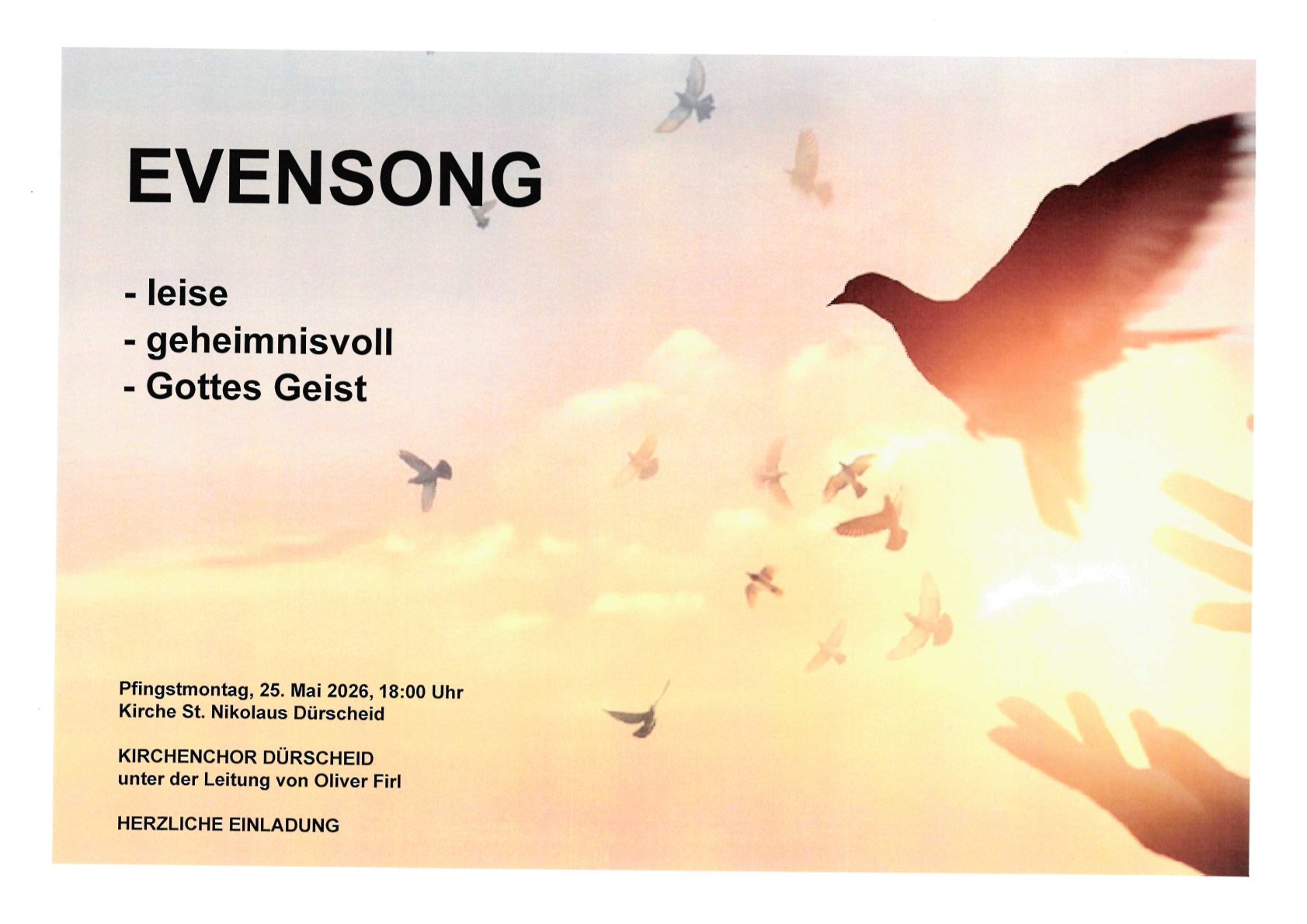 Evensong Pfingsten 2026