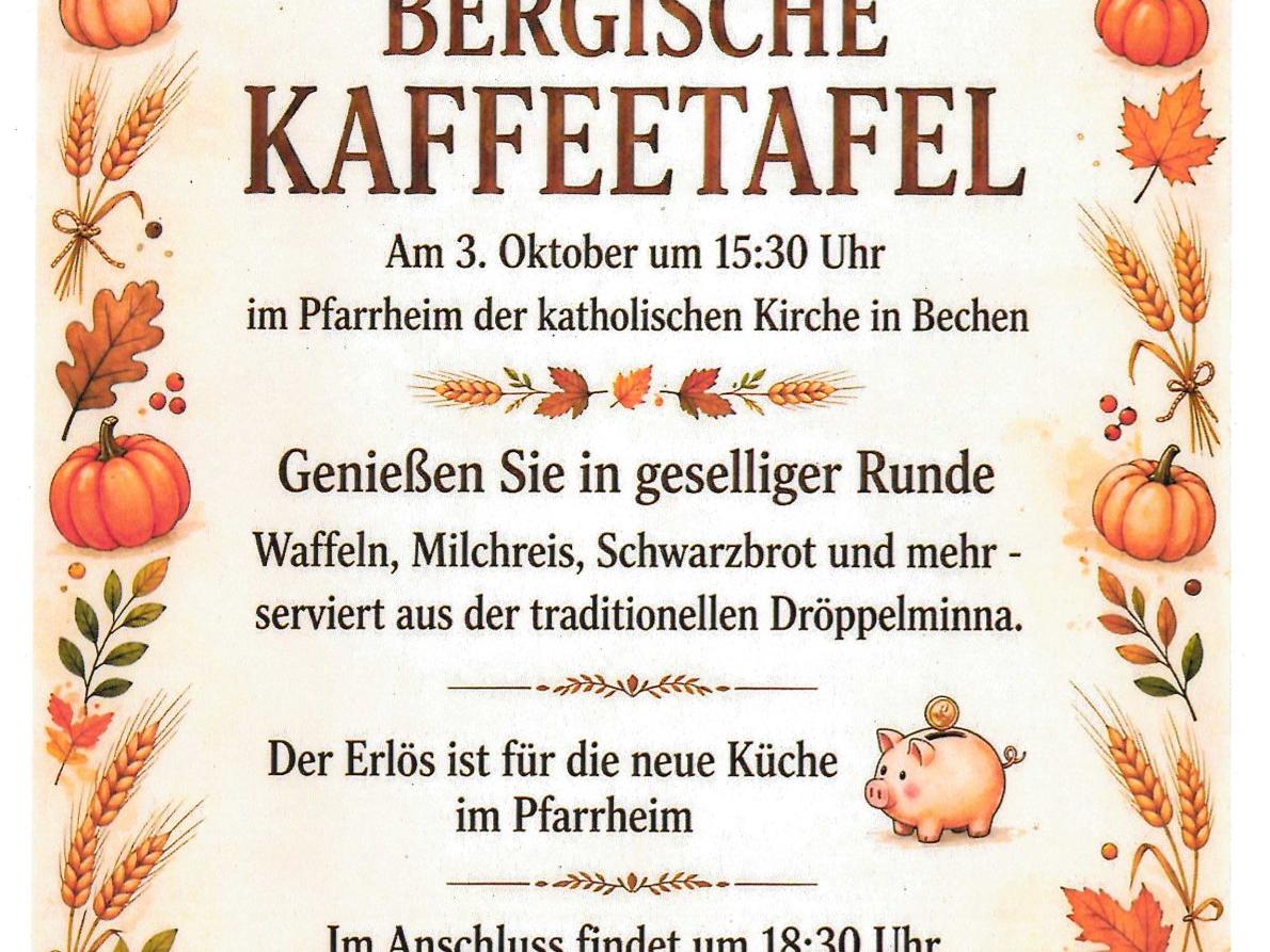 Kaffeetafel