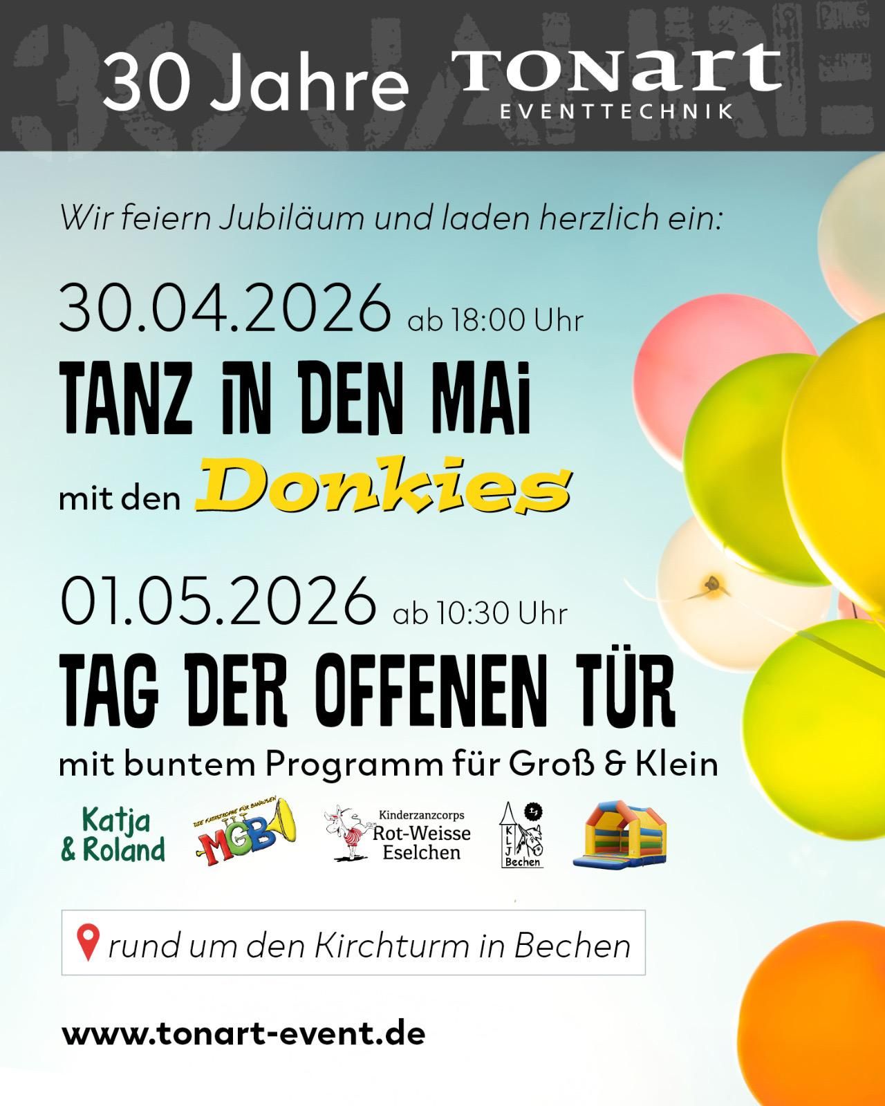 Rund um den Kirchturm Bechen