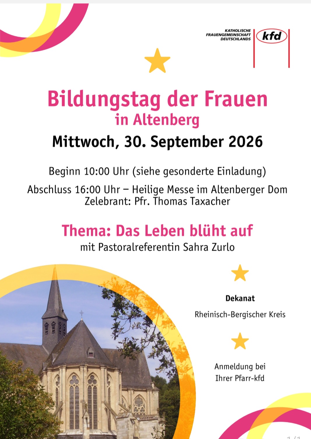 kfd Bildungstag 2026