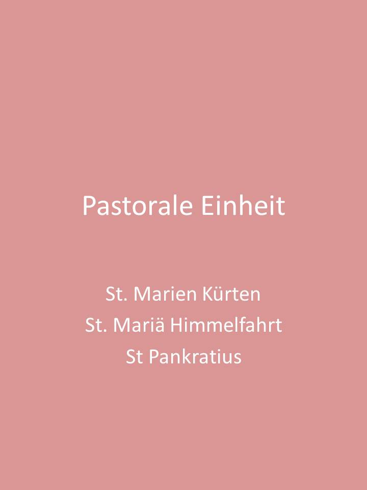 Pastorale Einheit